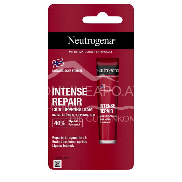 Baume à Lèvres Réparateur Intense Neutrogena Formule Norvégienne - 15 Ml, Neuf
